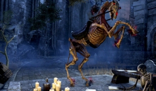 Лошадь-скелет